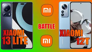 Xiaomi 13 Lite vs Xiaomi 12T
