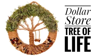 Dollar Store🌲Tree of Life Wreath