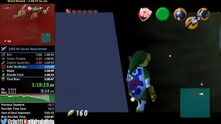 Ocarina of Time 100% No Source Requirement Speedrun in 3:04:39