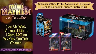 Mini Mayhem with Vee Mus'e: Unboxing D&D's Mythic Odysseys of Theros and More!