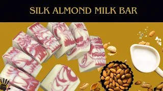 How to make silk almond Milk Soap: Colloboration with @CadenceRoseco