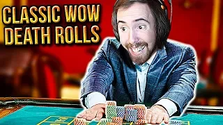 ALL IN! A͏s͏mongold Loses His Mind Death Rolling In Classic WoW