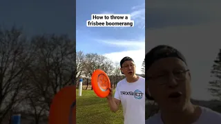 Frisbee Boomerang Tutorial #frisbee