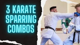 3 x Karate sparring combinations to try in your next session