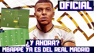 MBAPPÉ AL REAL MADRID, OFICIAL ¿CÓMO Y DÓNDE JUGARÁ? ¿CAMBIARÁ MUCHO A VINICIUS? ¿ESQUEMA?