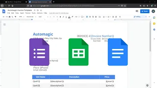 How to Automate Invoice Creation with Google Sheets, Docs and Forms