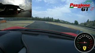 Frena, FRENA! OEI! - Giro in pista a Varano De' Melegari, Ferrari 458 Italia, PassioneGT #GoPro