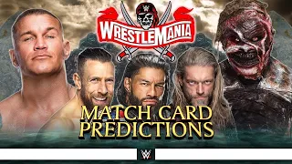 WWE WrestleMania 37 - Card Predictions