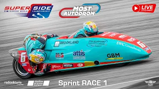 Sidecar World Championship - Most - 2023 - sprint race 1 - ENGLISH "relive"