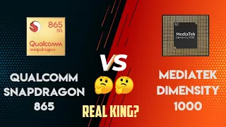 Snapdragon 865 vs Dimensity 1000|Best 5G Processor?🤔🤔|Which Chipset Is The Real King Of Android??