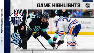 Oilers @ Kraken 3/18 | NHL Highlights 2023