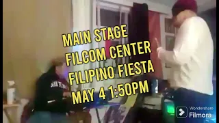 ER - Rehearsal Behind the Scenes for Filipino Fiesta