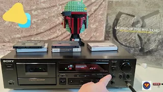 Sony TC-K590 3 head cassette deck - Review - tested on Line Out with TDK MA/SA and Maxell XL II-S