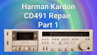 Repairing Harman Kardon CD491 - Part 1