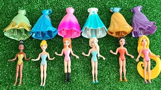 Disney Princess Doll Makeover ~ DIY Miniature Ideas for Barbie - Wig, Dress, Faceup, and More! DIY