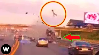 Tragic! Most Shocking Road Moments Filmed Seconds Before Disaster Make You Haunted!