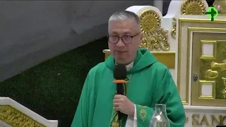 FAITH DOES NOT MAKE US FEEL ENTITLED - Homily by Fr. Dave Concepcion on Oct. 20, 2023