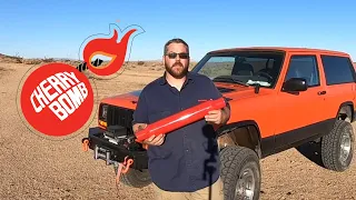 Putting A Cherry Bomb Glasspack Into A Jeep XJ Cherokee 4.0