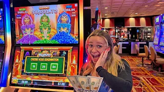 Her Reaction Is Priceless When She Wins In Vegas!
