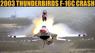 2003 Thunderbirds F-16C Idaho Air Show Crash | Analysis & DCS Reenactment