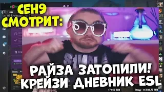 ceh9 смотрит: РАЙЗ "МЕНЯ ЗАТОПИЛИ! Крейзи дневник ESL" CSGO