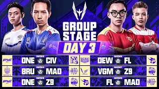 AWC 2021 | Group Stage | Day 3