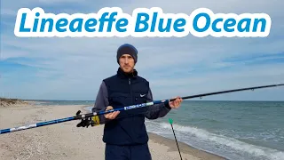 Удилище для ловли пеленгаса Lineaeffe Blue Ocean 4.2м до 250гр.