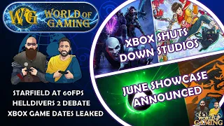 Xbox Shuts Down Studios | Xbox June Showcase | Starfield At 60FPS | Helldivers 2 On PC | PS5 Pro