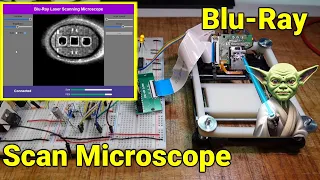 Laser Scanning Microscope From Blu-ray Player #2: Shooting Images