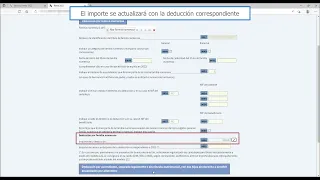 Renta 2022 - Cómo incluir las deducciones por familia numerosa y ascendiente con dos hijos