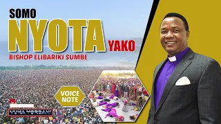 Nyota yako - BISHOP ELIBARIKI SUMBE (Audio)