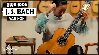 Yan Kok plays Johann Sebastian Bach, Gavotte en Rondeau BWV1006 on a 1936 Manuel De La Chica