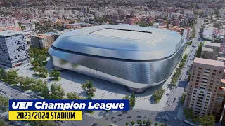 All UEFA Champions League 2023/24 Stadiums || Goat sports