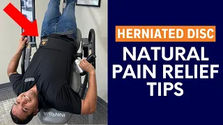 7 Natural Pain Relief Tips For A Herniated Disc