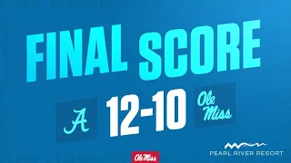 HIGHLIGHTS | Ole Miss vs. Alabama 12 - 10 (Game 2 - 4/9/22)