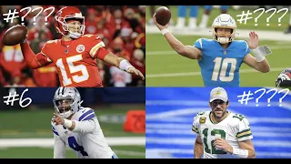 TOP 32 NFL QUARTERBACKS GOING INTO 2021-2022 EPS #4