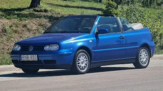 2000 Volkswagen Golf IV Cabrio 1.8i 90HP Techno Blue Pearl