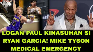 Mike Tyson MEDICAL EMERGENCY Sa Eroplano!!! Ryan Garcia KINASUHAN ni Logan Paul!!!