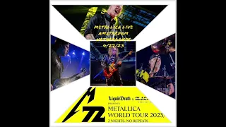 Metallica live Amsterdam Netherlands 4/27/23 full concert audio