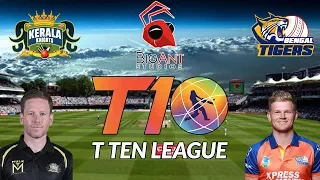 Kerala Knights vs Bengal Tigers| T10 Cricket League| Lovers of Game