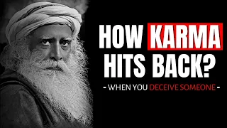 How BAD KARMA Hits Back? | How KARMA And DESTINY Tied Together? | Sadhguru Latest