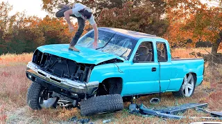 Ripping apart a squatted truck with my bare hands (Rage Warning)