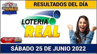 Sorteo Lotería Real Resultados en vivo de Hoy SÁBADO 25 de junio del 2022✅🥇🔥💰 NÚMERO GANADOR