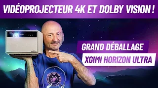 XGIMI Horizon Ultra : projection en 4K - Le Grand Déballage avec PP Garcia