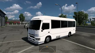 Euro Truck Simulator 2 - Toyota Coaster G4 Mini Bus Test #BusMod