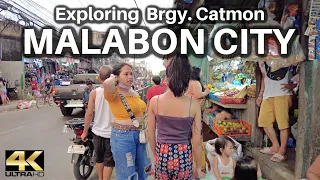 Real Life in Catmon MALABON CITY Philippines - Virtual Walk 4K]