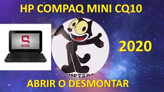 HP COMPAQ MINI CQ10 ABRIR O DESMONTAR CAMBIO DE DISCO DURO