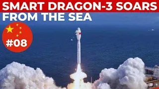 CHINA's STUNNING DOUBLE HEADER: Smart Dragon-3 rocket blasts off in epic sea launch