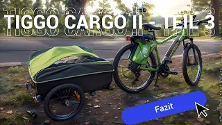 Tiggo Cargo II Fahrrad Lastenanhänger - Teil 3 - Fazit nach 800km