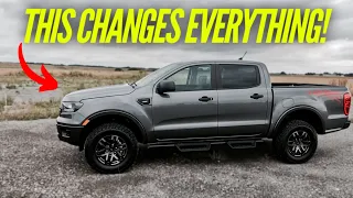 FIRST MOD To My 2022 NEW FORD RANGER TREMOR- DIODE DYNAMICS DITCH LIGHTS & MORE! WOW!